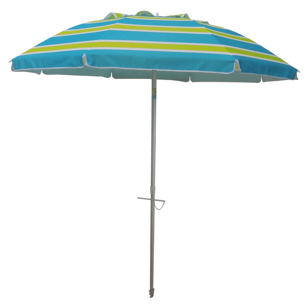Striped Beach Umbrella with Carry Bag J699