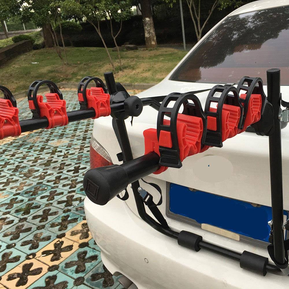 Black 3-Bike Carrier Trunk-Mount Rack V192