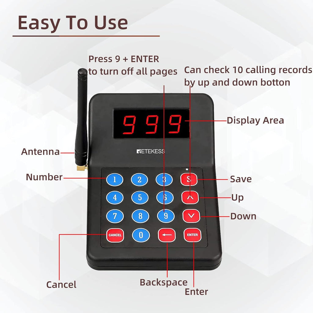 10 Food Pagers I126