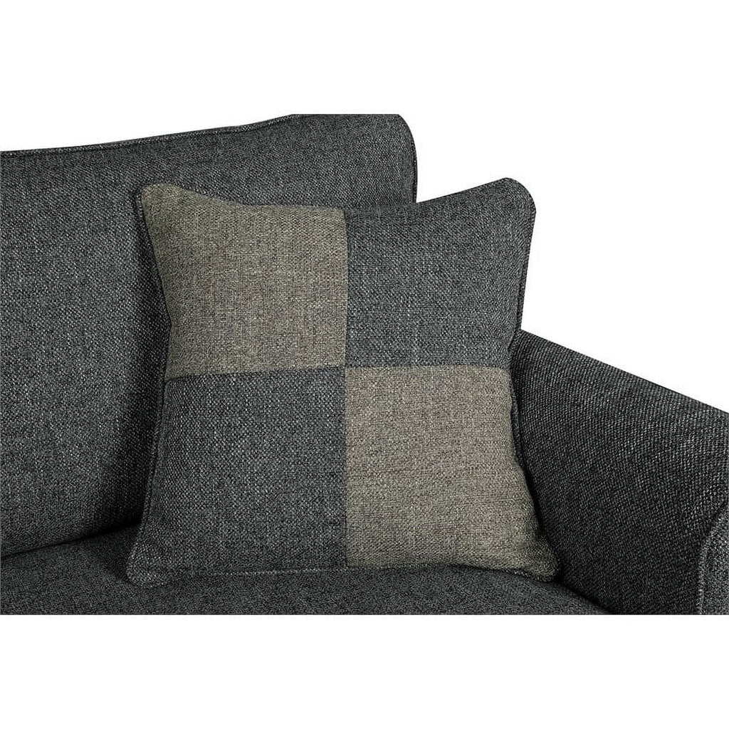 Dark Gray Fabric Sofa R901