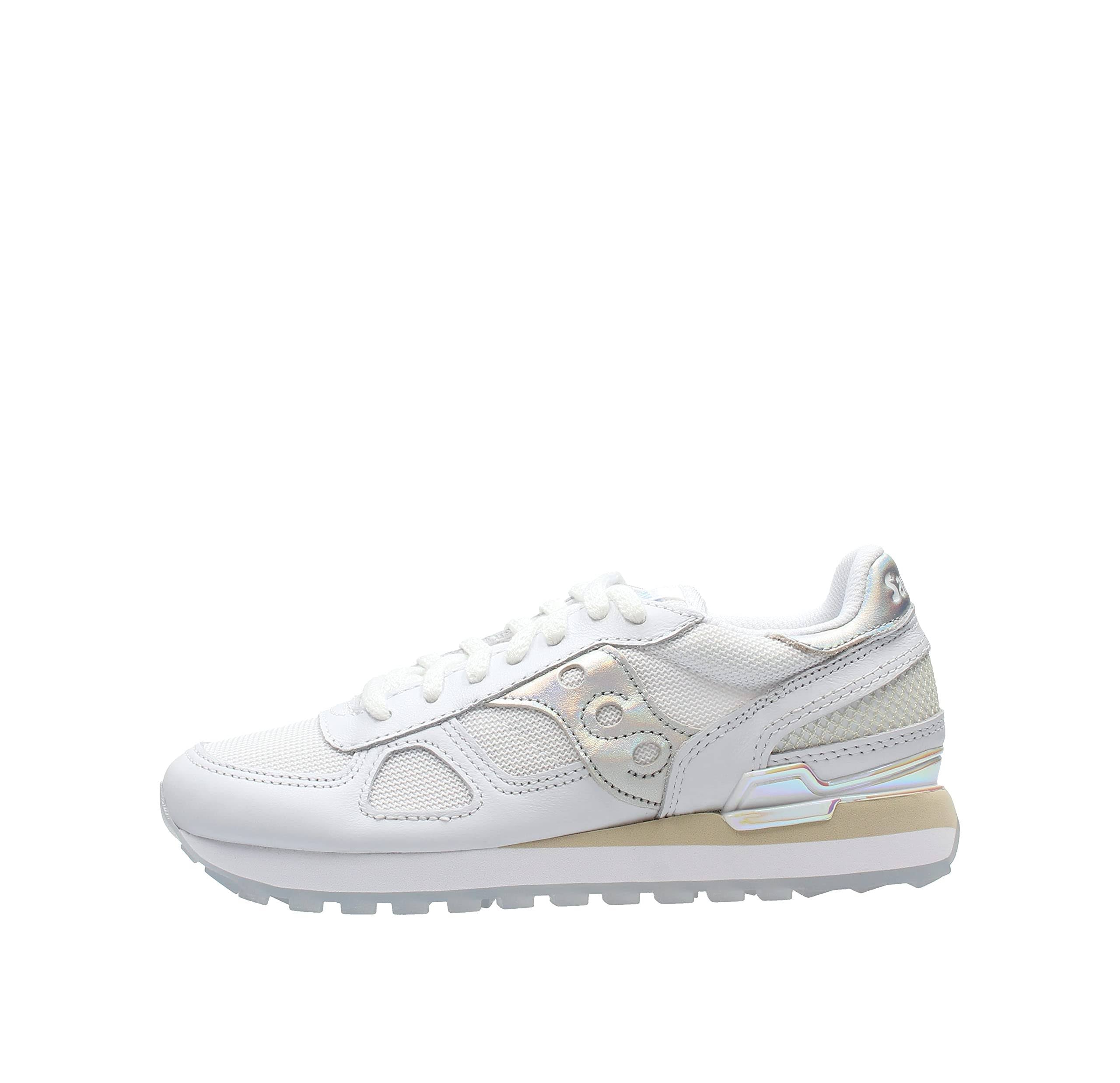 White Iridescent Saucony Shoes O342