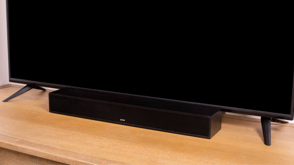 24x22 Wood TV Speaker with 12 Levels of Voice Boost L821