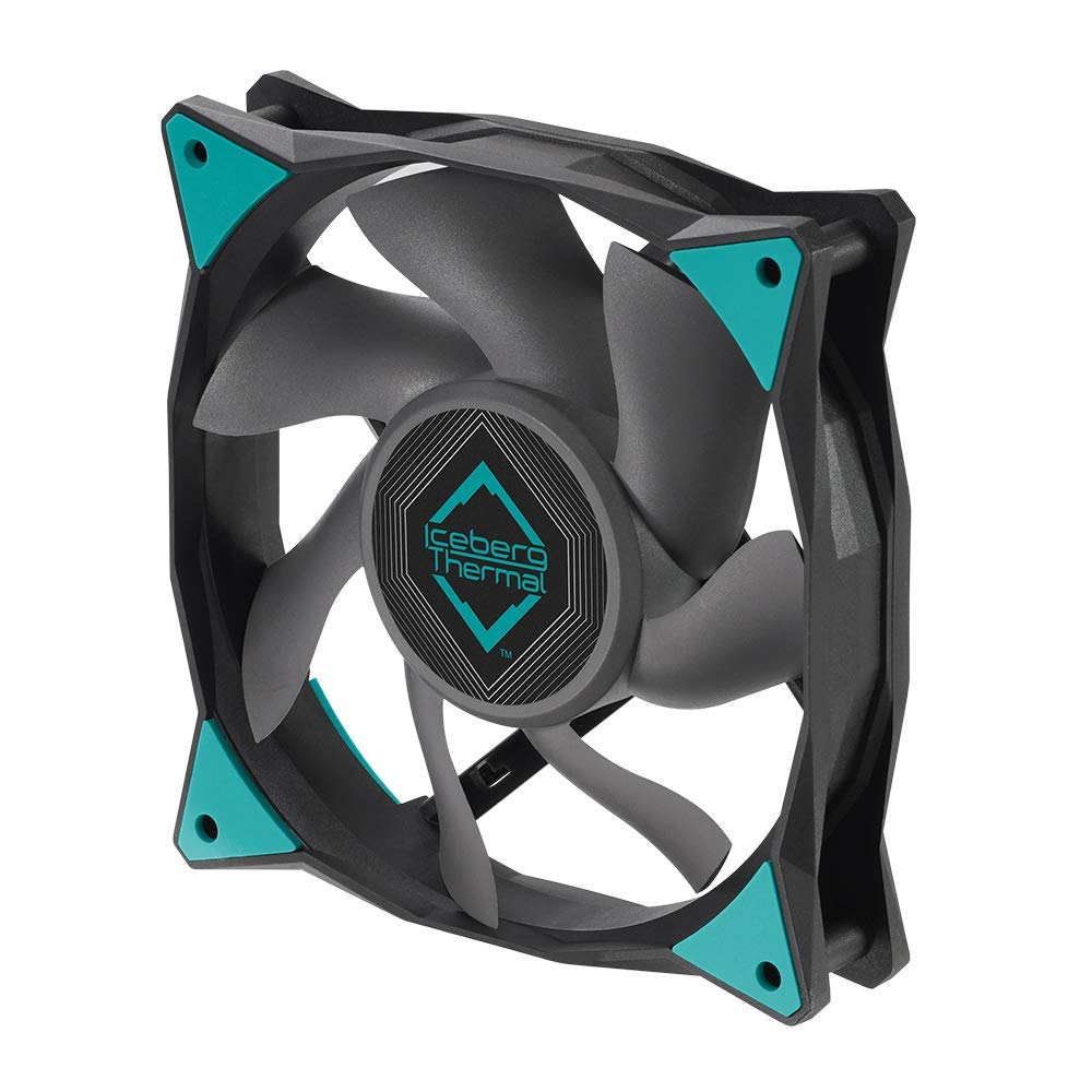 Black 120mm PWM Case Fan (3-Pack) F73082