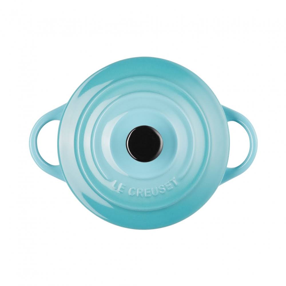 Teal Stoneware Petite Round Casserole, 0.2 L A634714