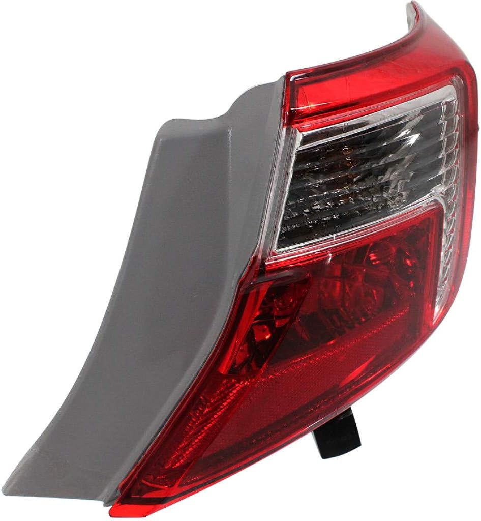 Tail Light Assembly for Toyota Camry 2012 2013 2014 Passenger Side Pack of 2 X396