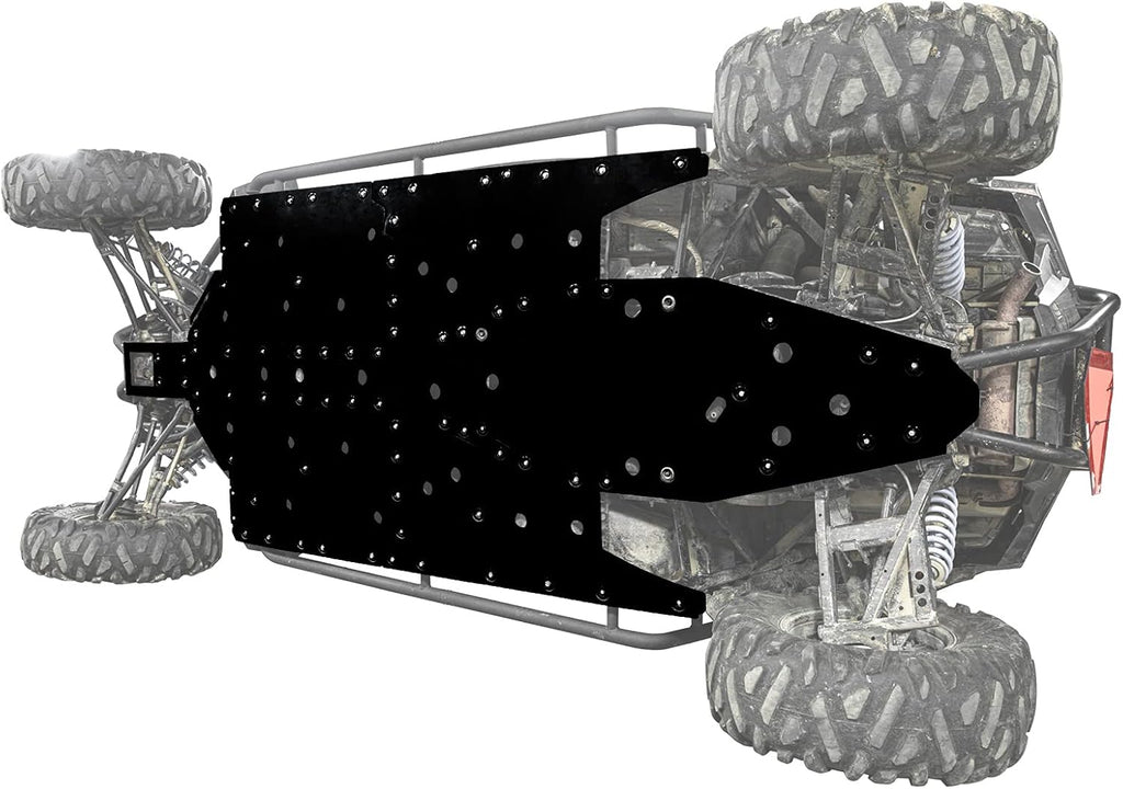 Full Skid Plate for Polaris RZR S4 1000, 1/2" Thick ARMW Material F5709