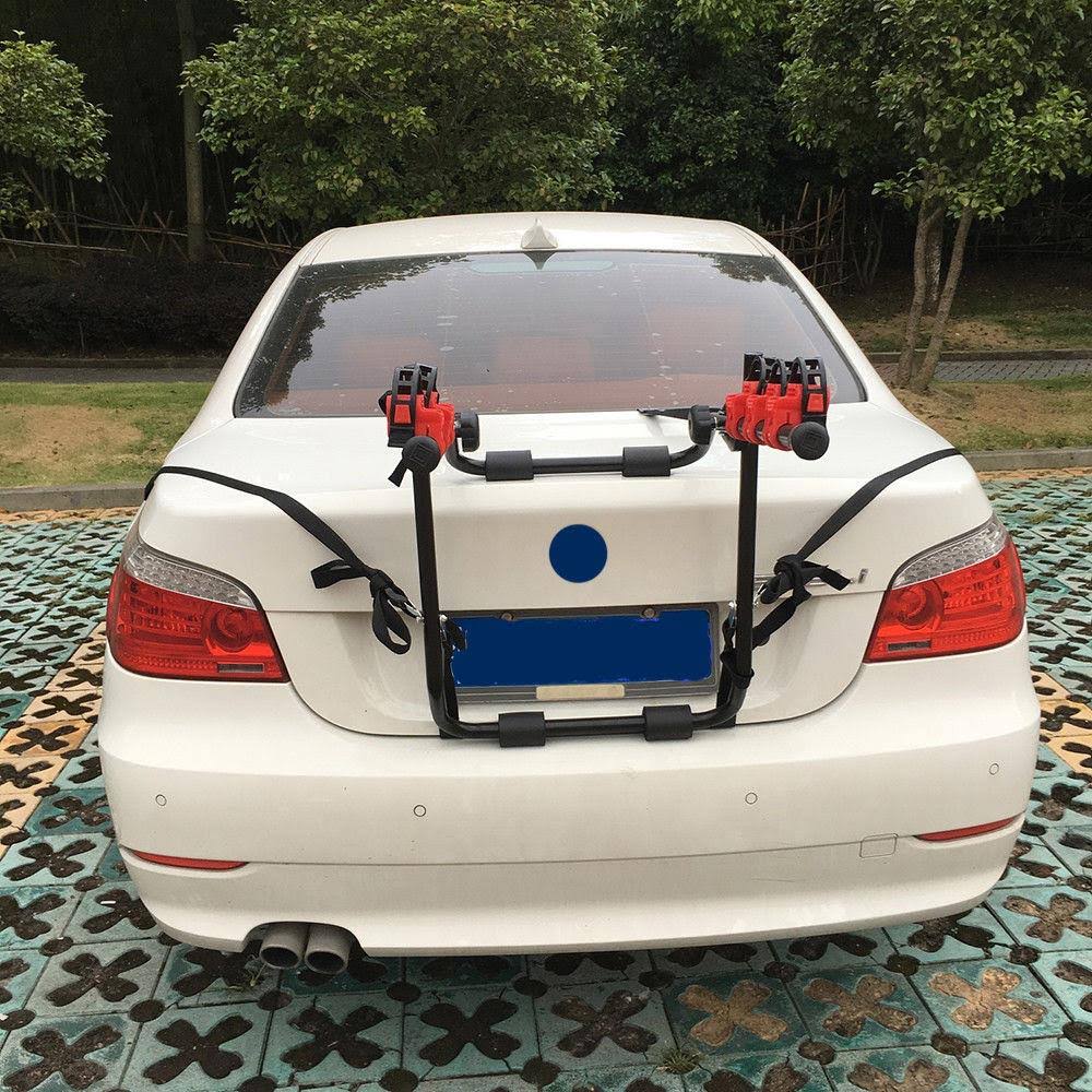 Black 3-Bike Carrier Trunk-Mount Rack V192