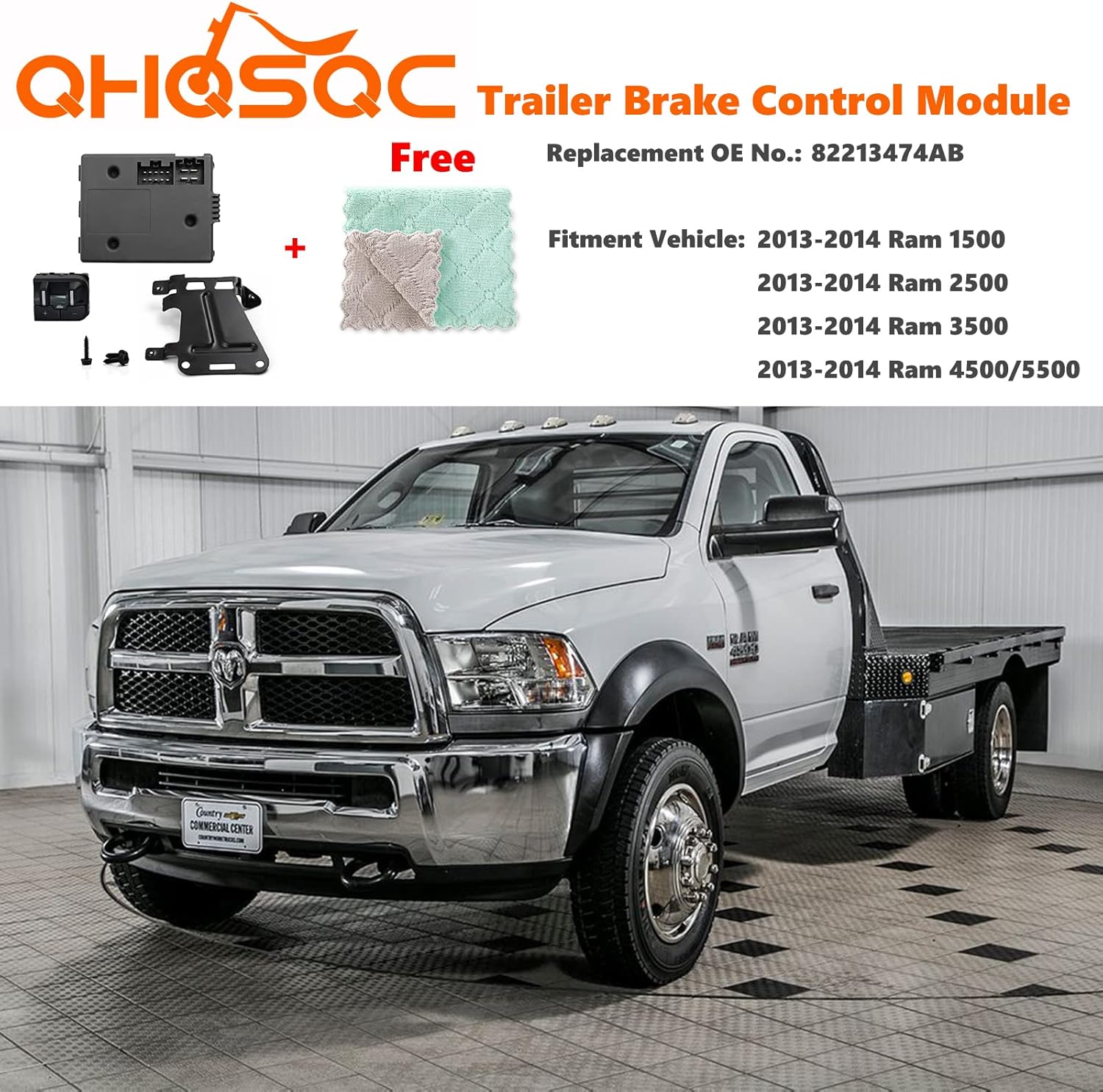 Trailer Brake Control Module for Ram 1500 2500 3500 4500 5500 Y358360