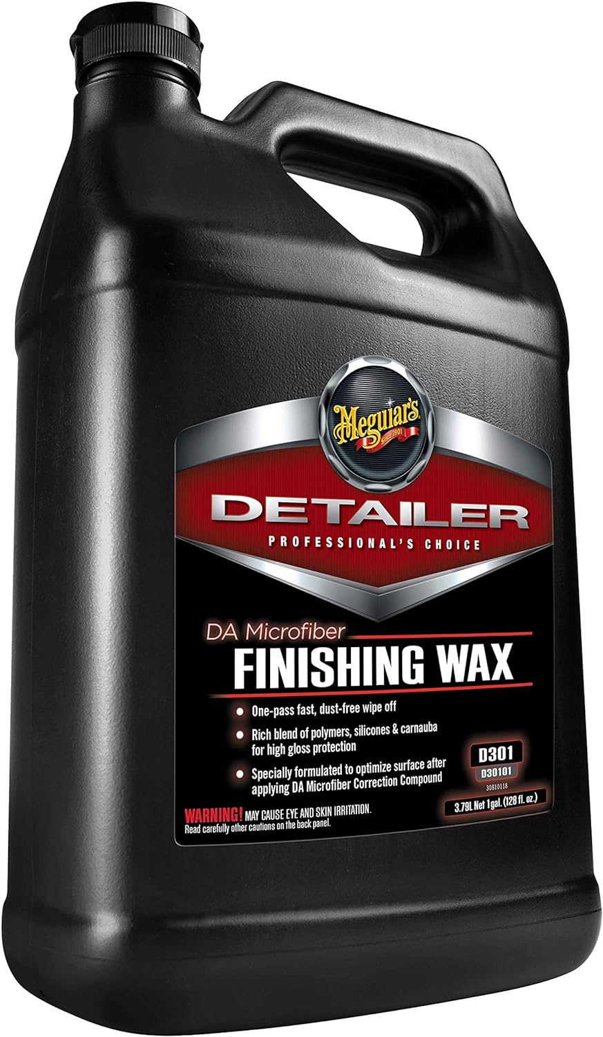 DA Microfiber Finishing Wax - 1 Gallon Pack of 2 P48388