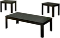 Black 3-Piece Accent Table Set X4161