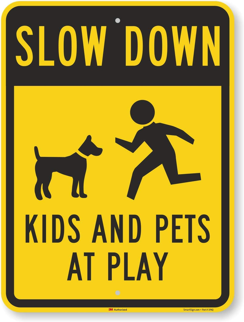 18" x 24" Reflective Aluminum Sign Pack of 2 B4785