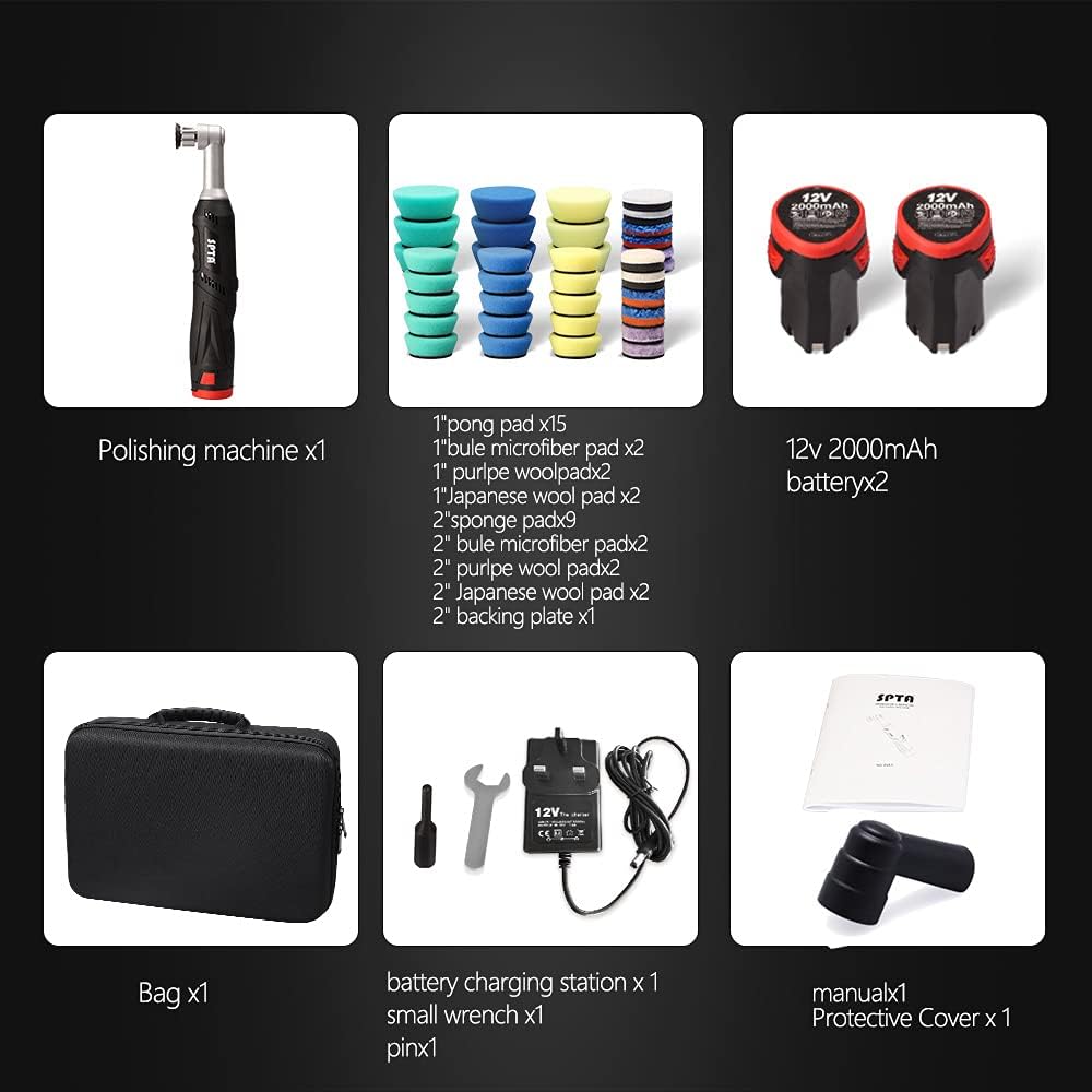 12V Cordless Mini Car Polisher U880