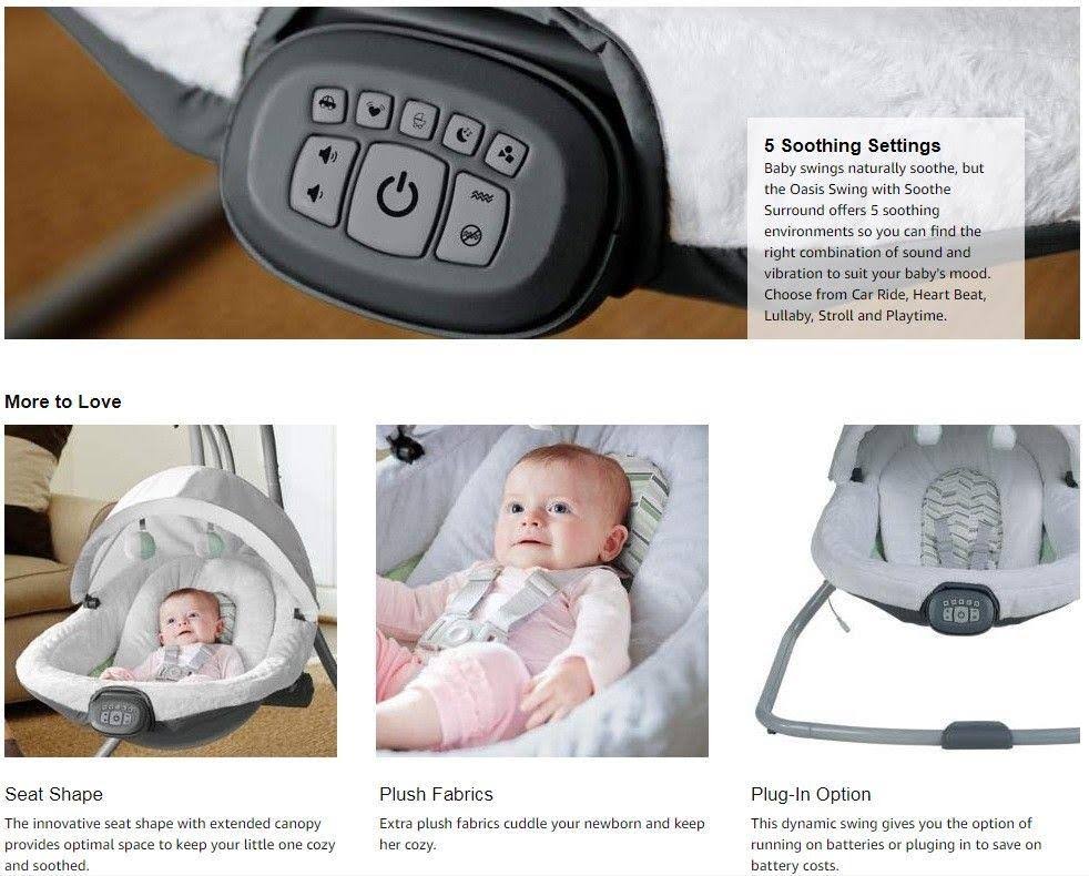 Azure Baby Swing O594