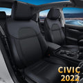 Faux Leather Car Seat Cover Full Set L58313