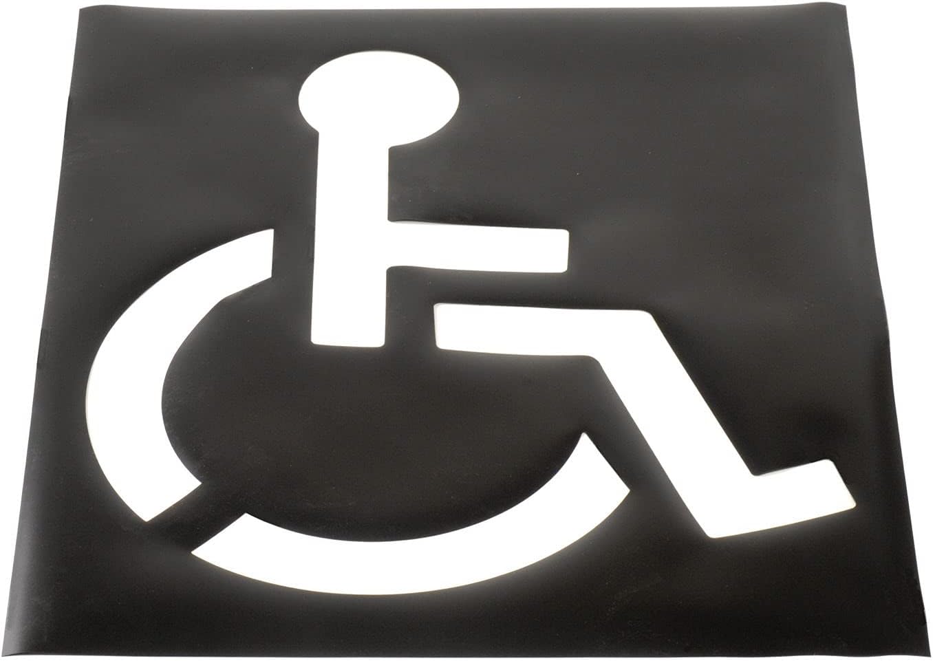 Handicapped Symbol Parking Lot Stencil, Pack of 2 F43767
