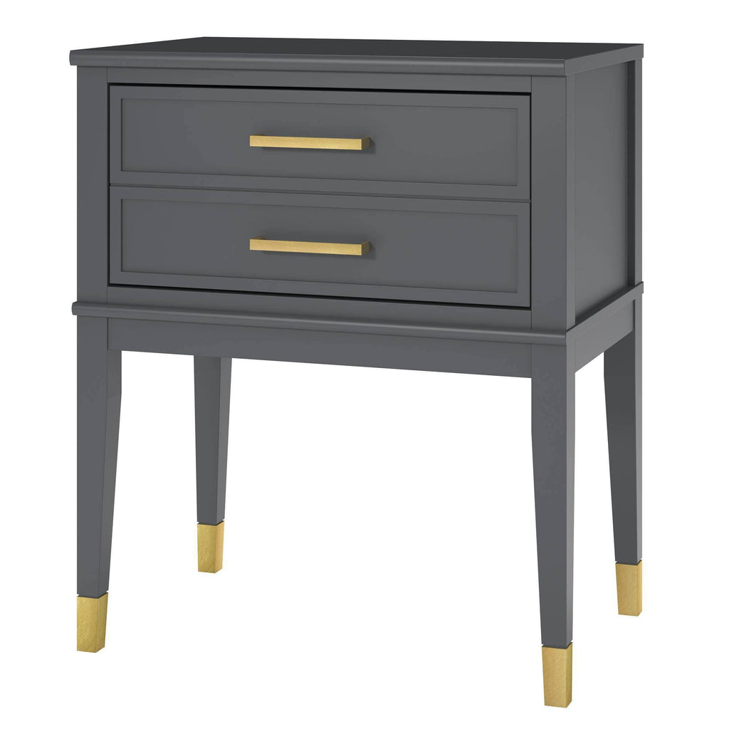 Gray End Table L829