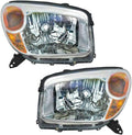 2004-2005 Toyota RAV4 Driver and Passenger Side Headlight Assembly T222762