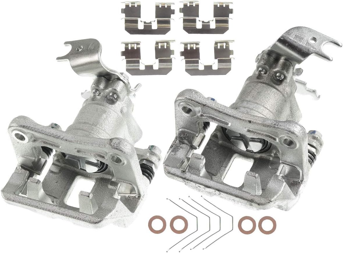 Disc Brake Caliper Assembly with Bracket Rear Side 2-PC J9281