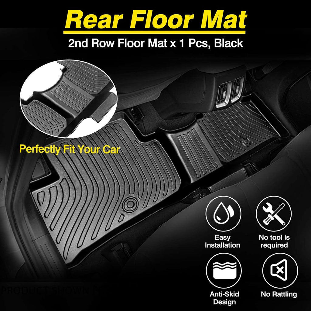 All Weather Floor Liners 1st and 2nd Row Mat Liner Set U2478