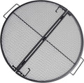 Black 30 Inch Heavy Duty Folding Round BBQ Grill Grate Z575