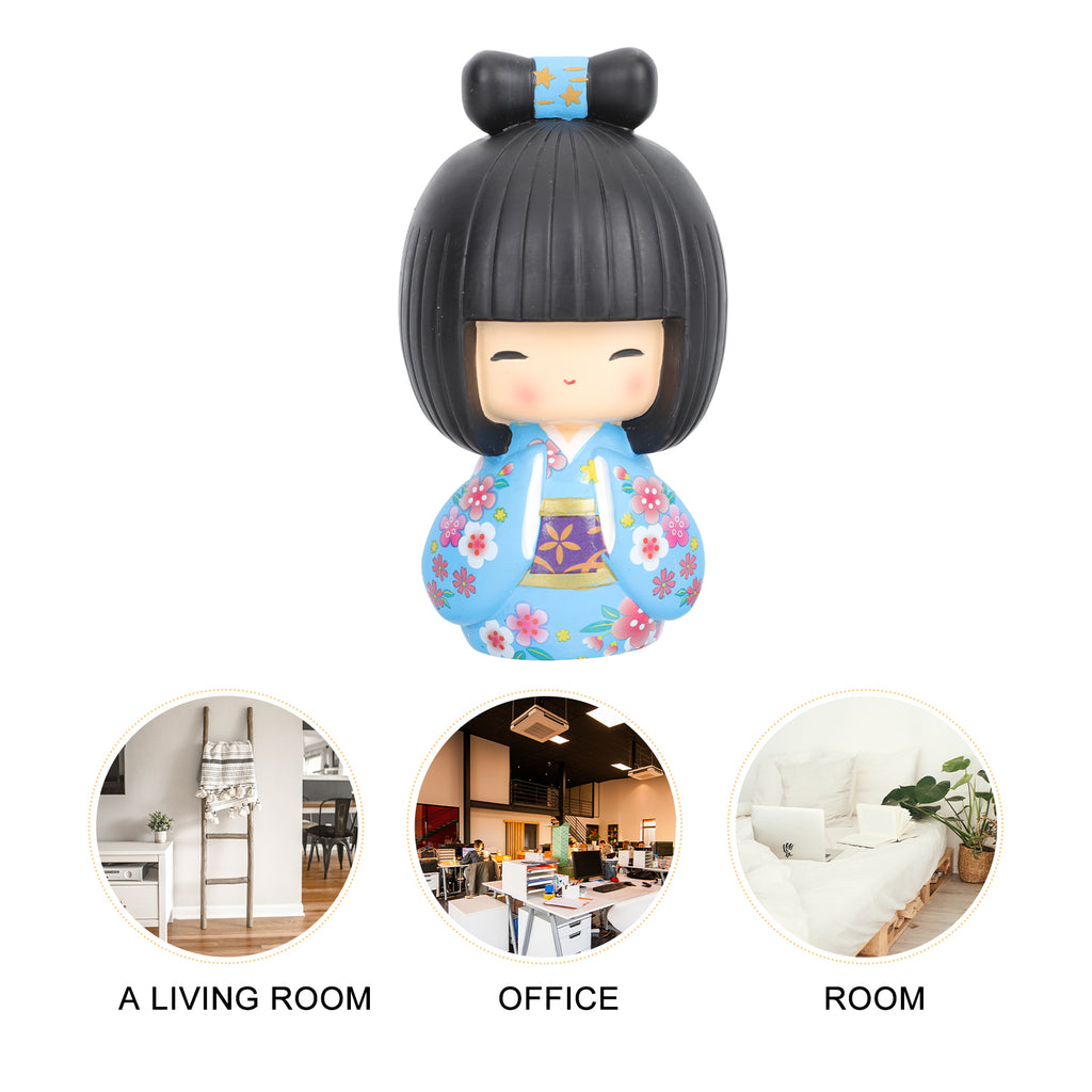 Kimono Doll Japanese Traditional Home Decor Toys X5760