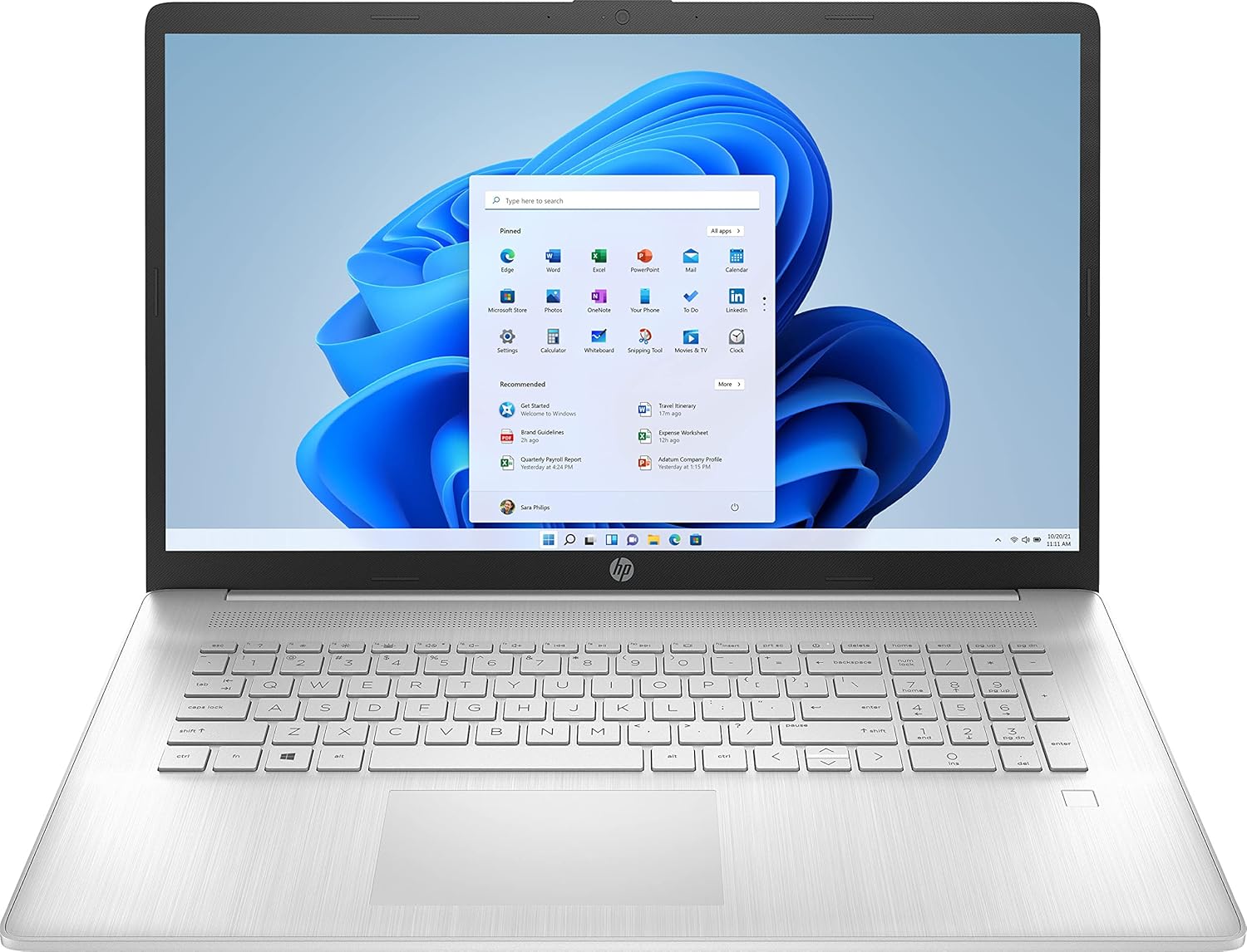 17.3'' Full HD AMD Ryzen 5 5500U 32GB RAM 1TB SSD Windows 11 Home Natural Silver Laptop L687536