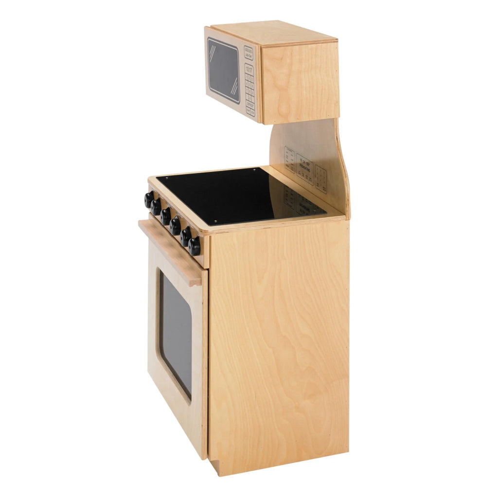 Modern Kitchen Stove and Microwave Combo Y7190