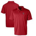 Red Atlanta Falcons Big & Tall Textured Stretch Polo F4847