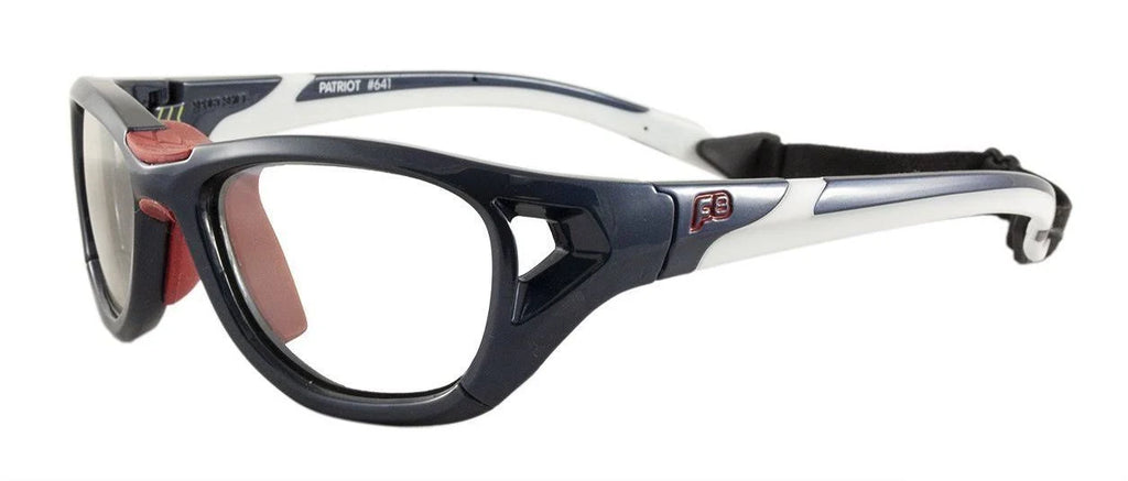 Shiny Crimson/White Single-vision Anti-Glare C25093