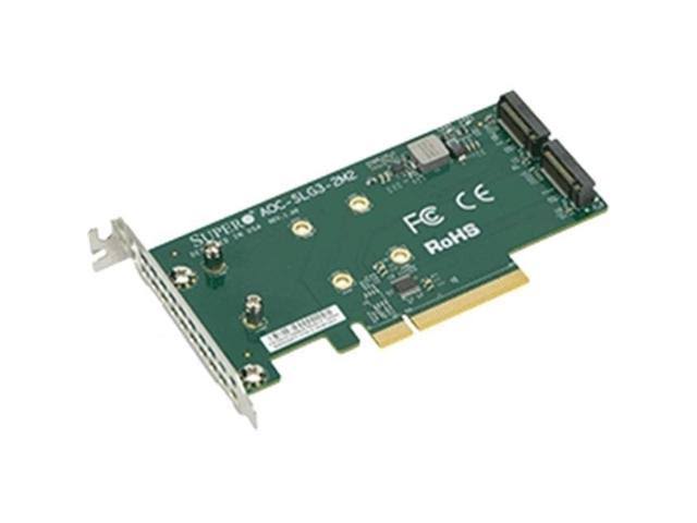 PCIe Add-On Card for Up to Two NVMe SSDs C67979