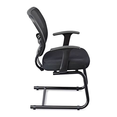 Black Vertical Mesh Back Guest Chair M830587