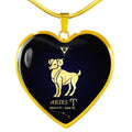 18k Gold Stainless Steel Zodiac Necklace D587610