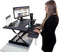 Black Height Adjustable Standing Desk M249