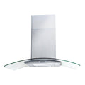 30 in. Wall Mount Decorative Range Hood in Stainless Steel U9160