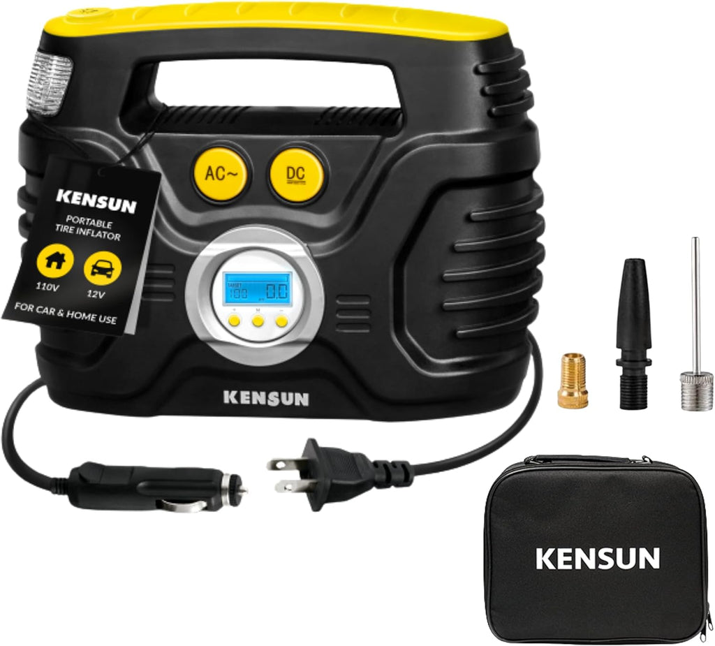 Portable Tire Inflator Air Compressor Pump B9848