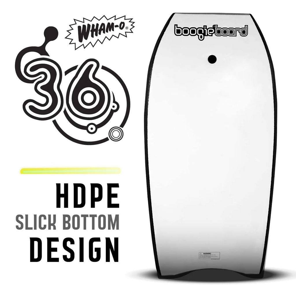 36" XPE Deck HDPE Bottom Body Board with Wrist Leash N838