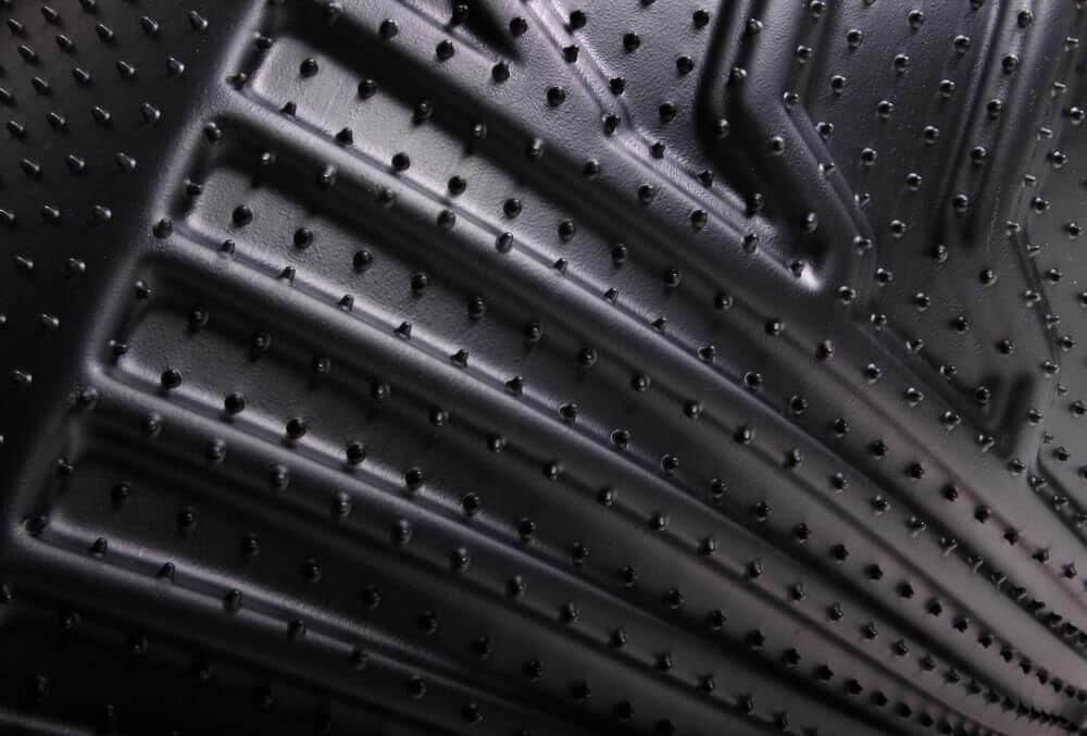 Black Front Carpet Floor Mat L237
