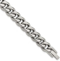 Titanium Polished Curb 20in Necklace Z99232