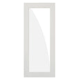 36 in. x 96 in. Primed Solid Hybrid Core MDF Wood Interior Door Slab L7116