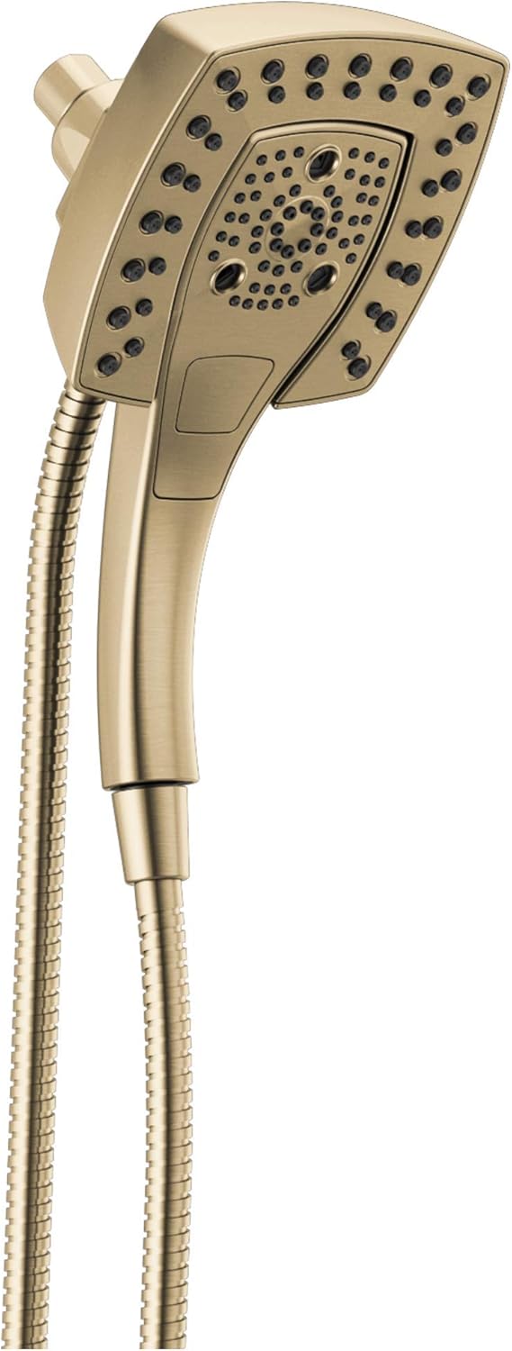Champagne Bronze Dual Hand Held Shower Head with Hose S76569
