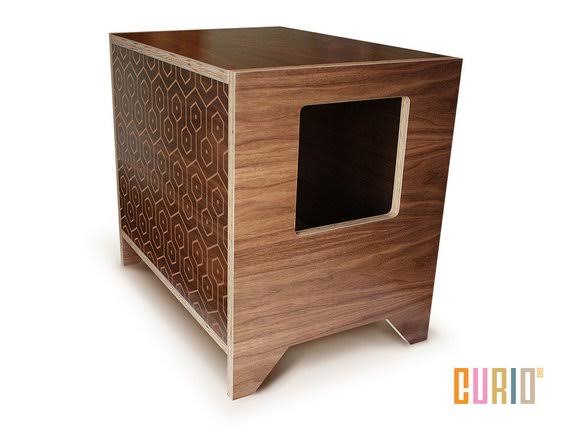 Maple Cat Litter Box U2476