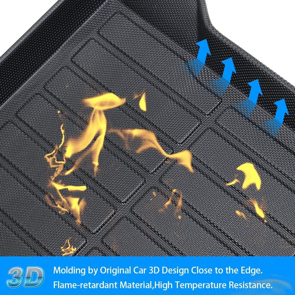 Custom Fit Cargo Liner Trunk Mat Pack of 2 B751
