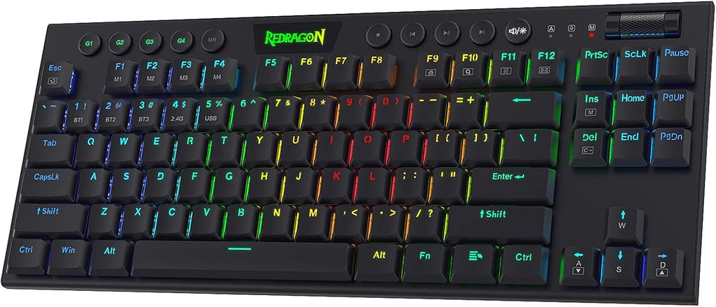 Wireless RGB Mechanical Keyboard with Linear Red Switch Y7847