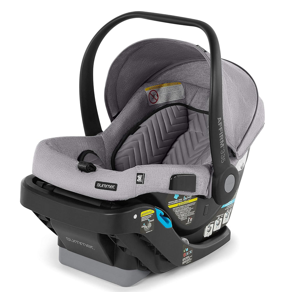 Slate Gray Modular Travel System with Rear-Facing Infant Car Seat X74098