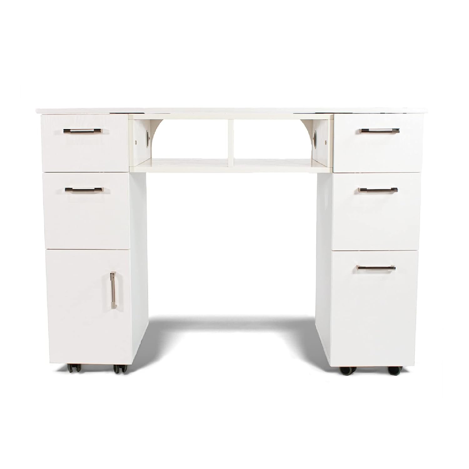 Ash Grey Stone Top Manicure Table S633341