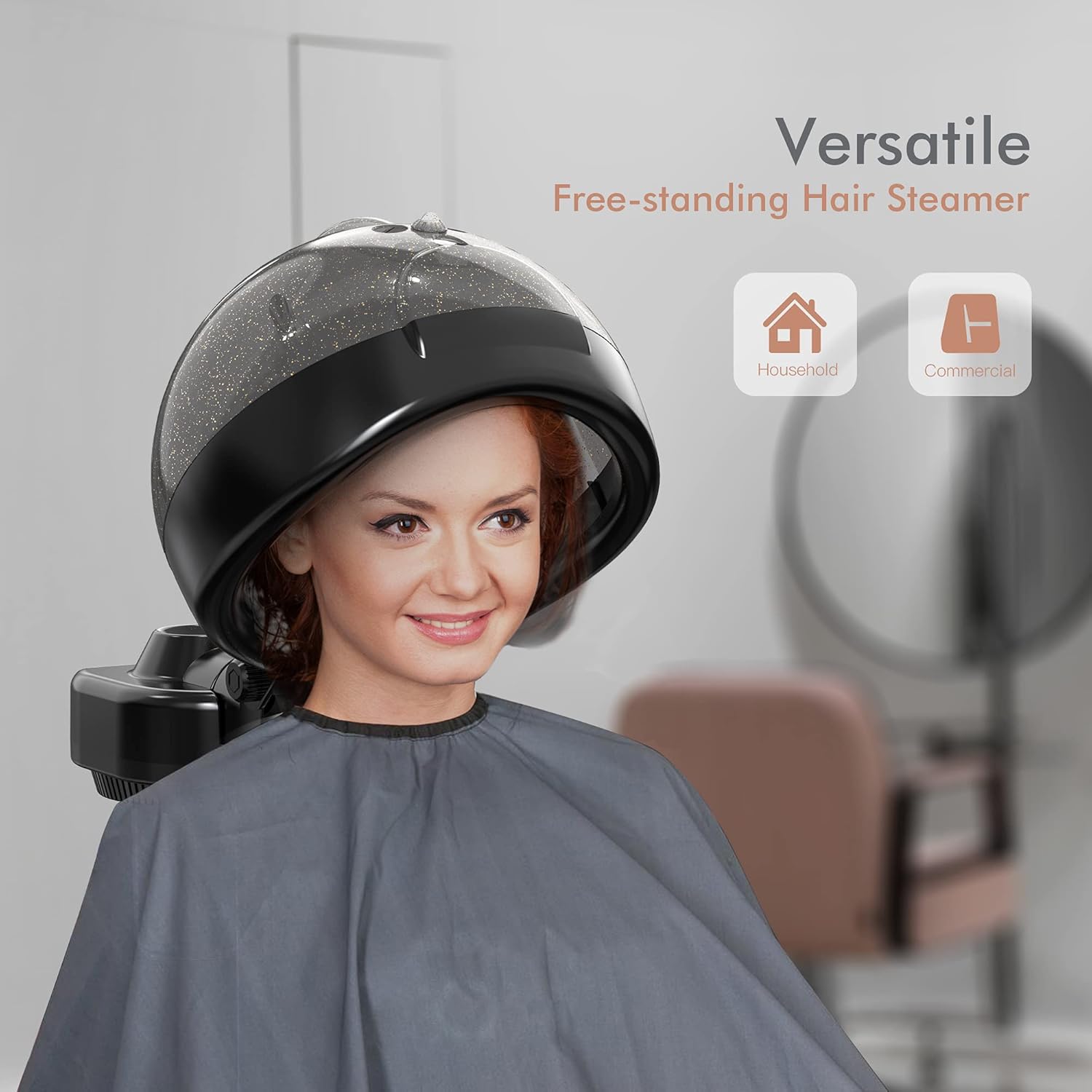Hooded Hair Steamer for Deep Conditioning X23589
