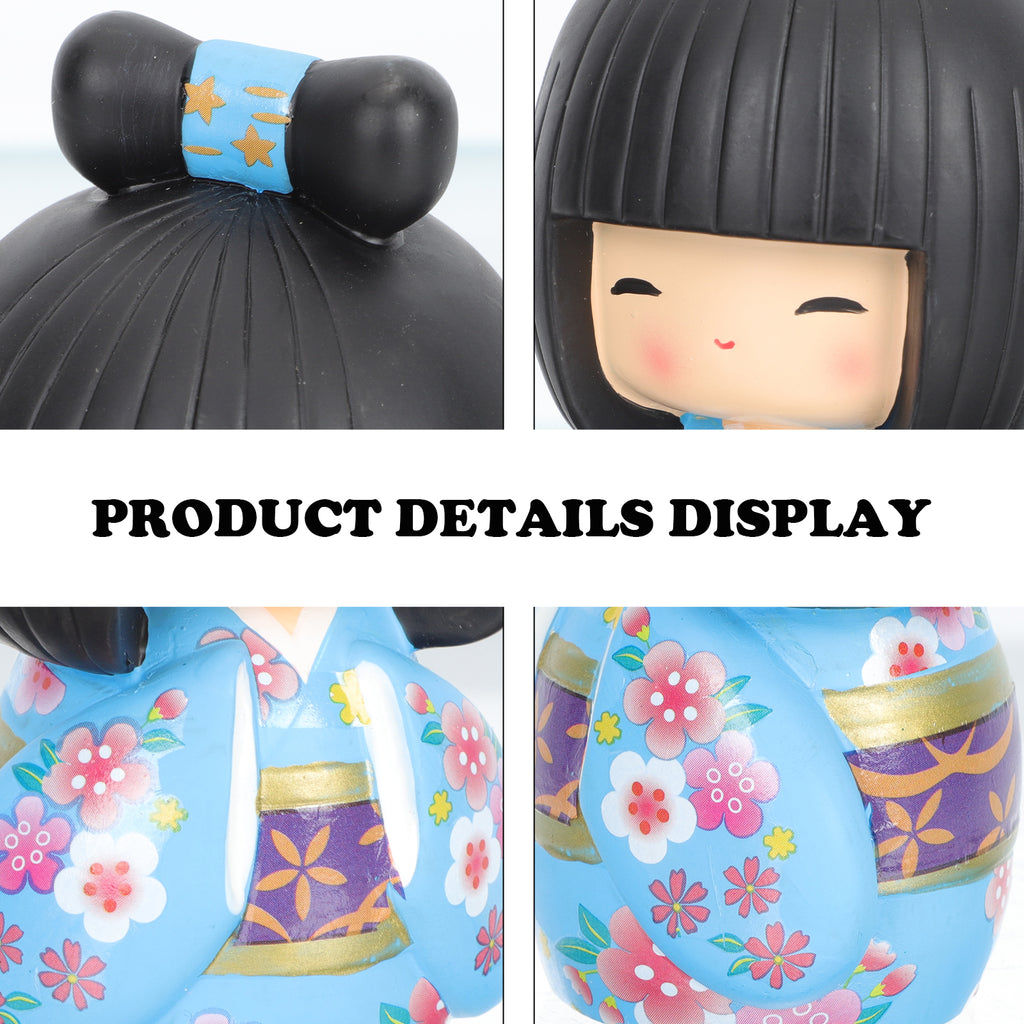 Kimono Doll Japanese Traditional Home Decor Toys X5760