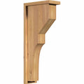 Monterey Smooth Corbel with Backplate, Western Red Cedar I7110