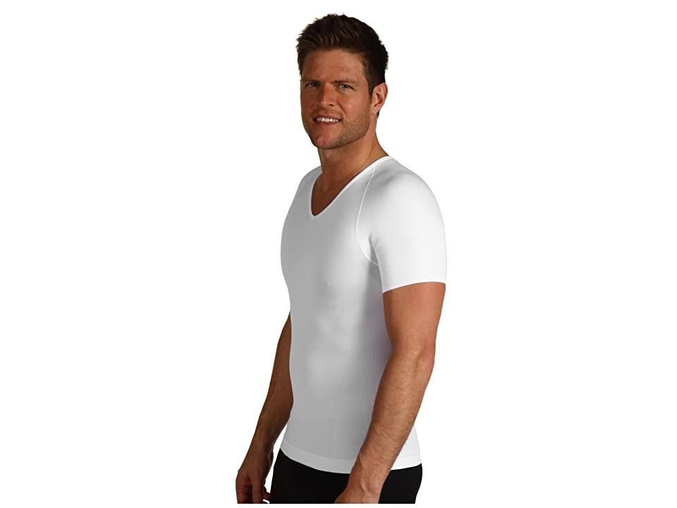 White V-Neck Tee B6198
