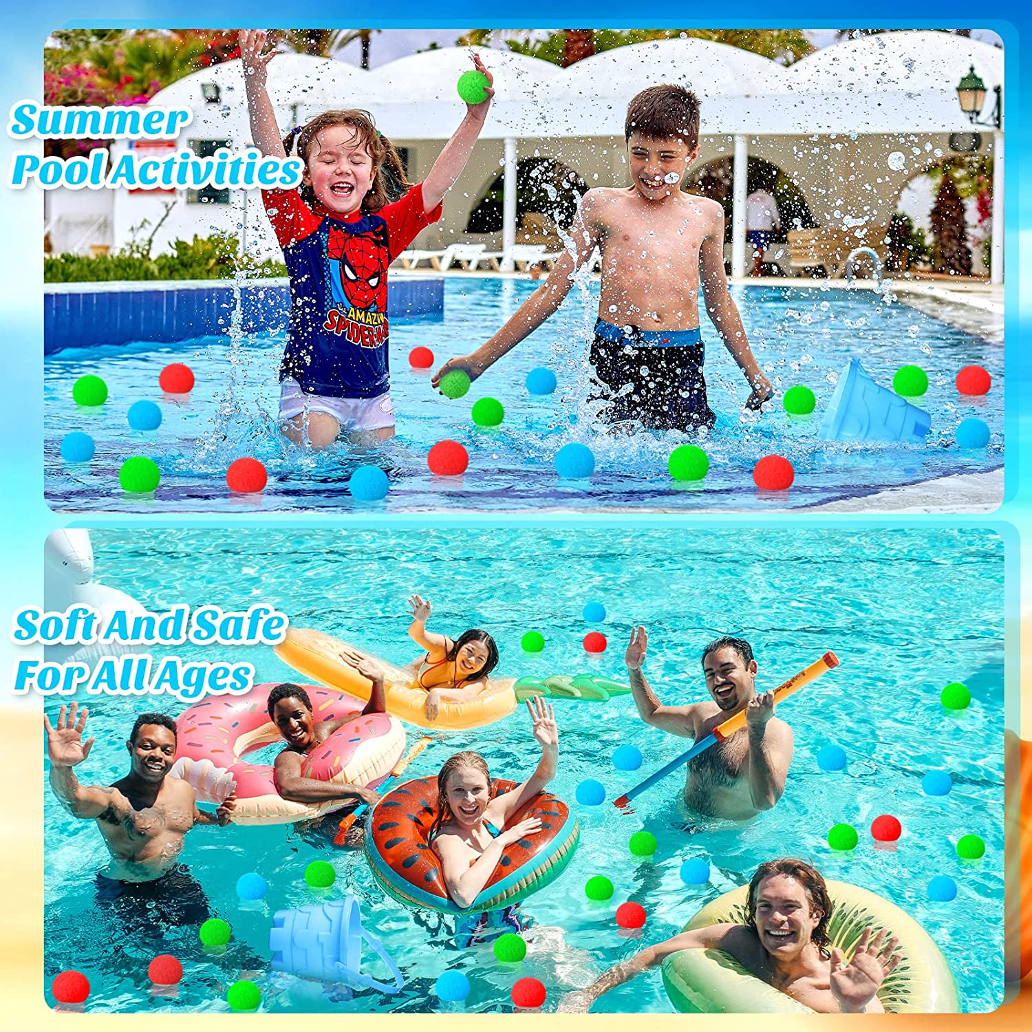 100 Reusable Water Balloons F4434